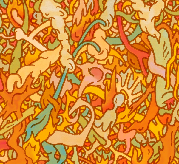 River of Fire - Detail 1