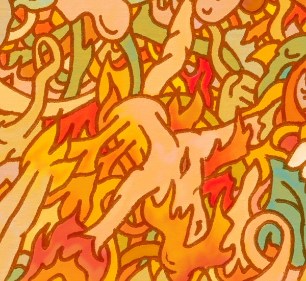 River of Fire - Detail 4
