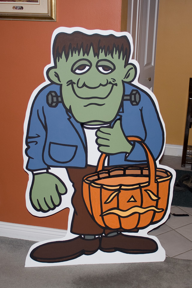 No Halloween would be complete without a Frankenstein.