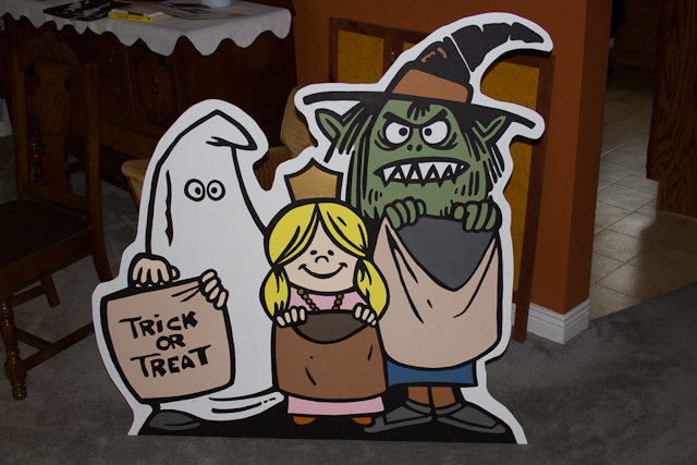 Some scary trick or treaters.