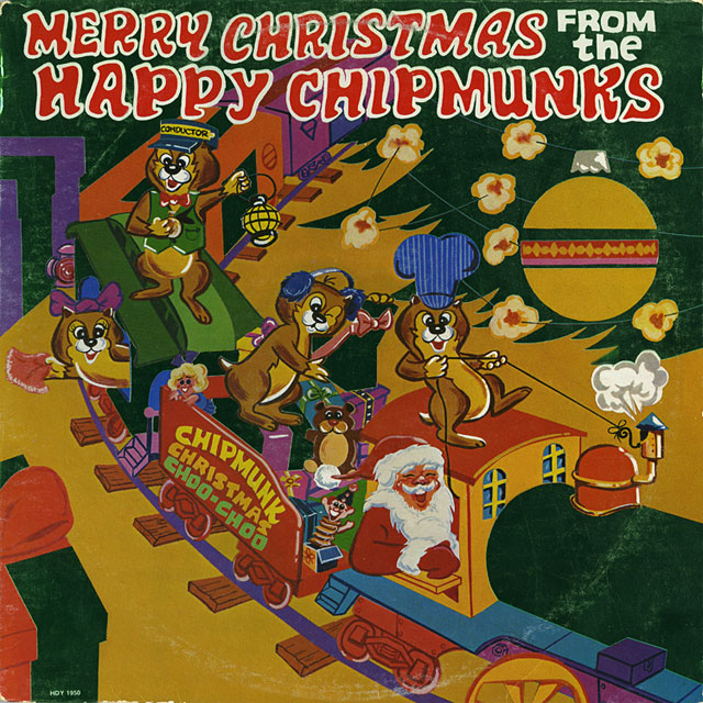 Merry Christmas from the Happy Chipmunks.