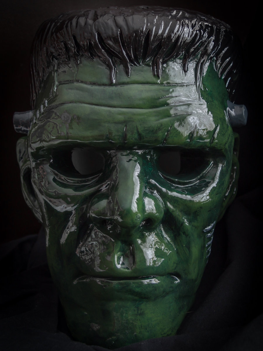 Frankenstein's Monster Plaster Painting