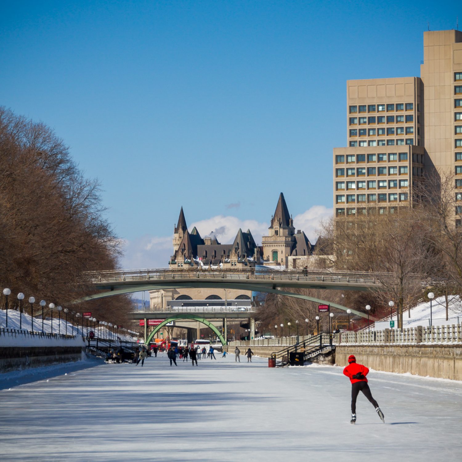 Skating on the Canal