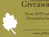 web rsvp card