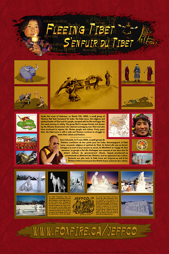 Fleeing Tibet poster