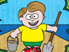 Boy With Shovel